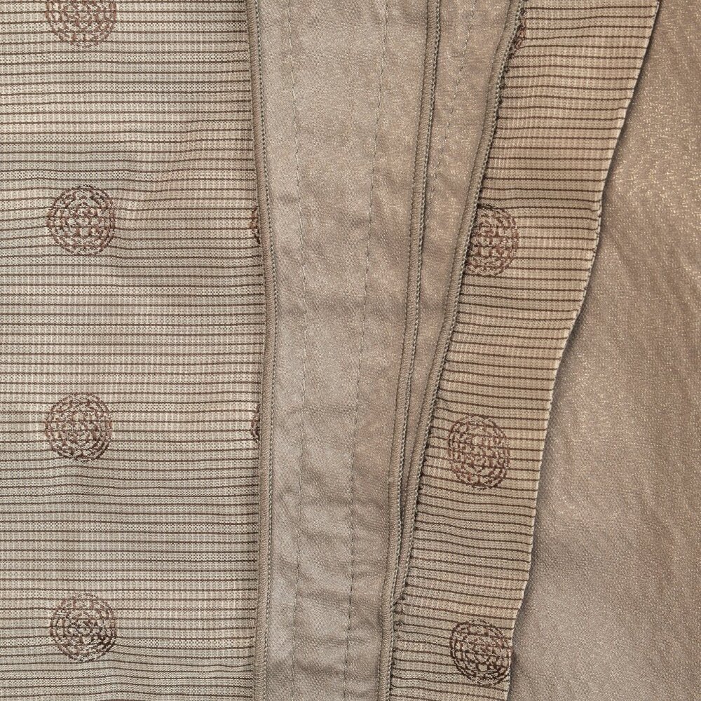 Beate Heymann Beige Taffeta Patchwork Bubble Midi… - image 5